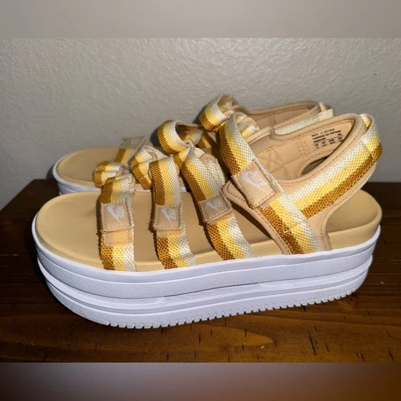 Nike Women's Icon Classic Platform Granola Girl Sandals- Size 9 - Picture 2 of 9